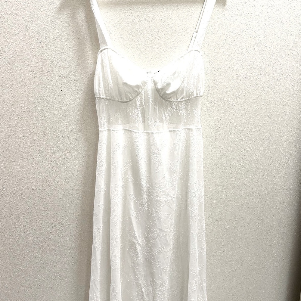 White summer dress